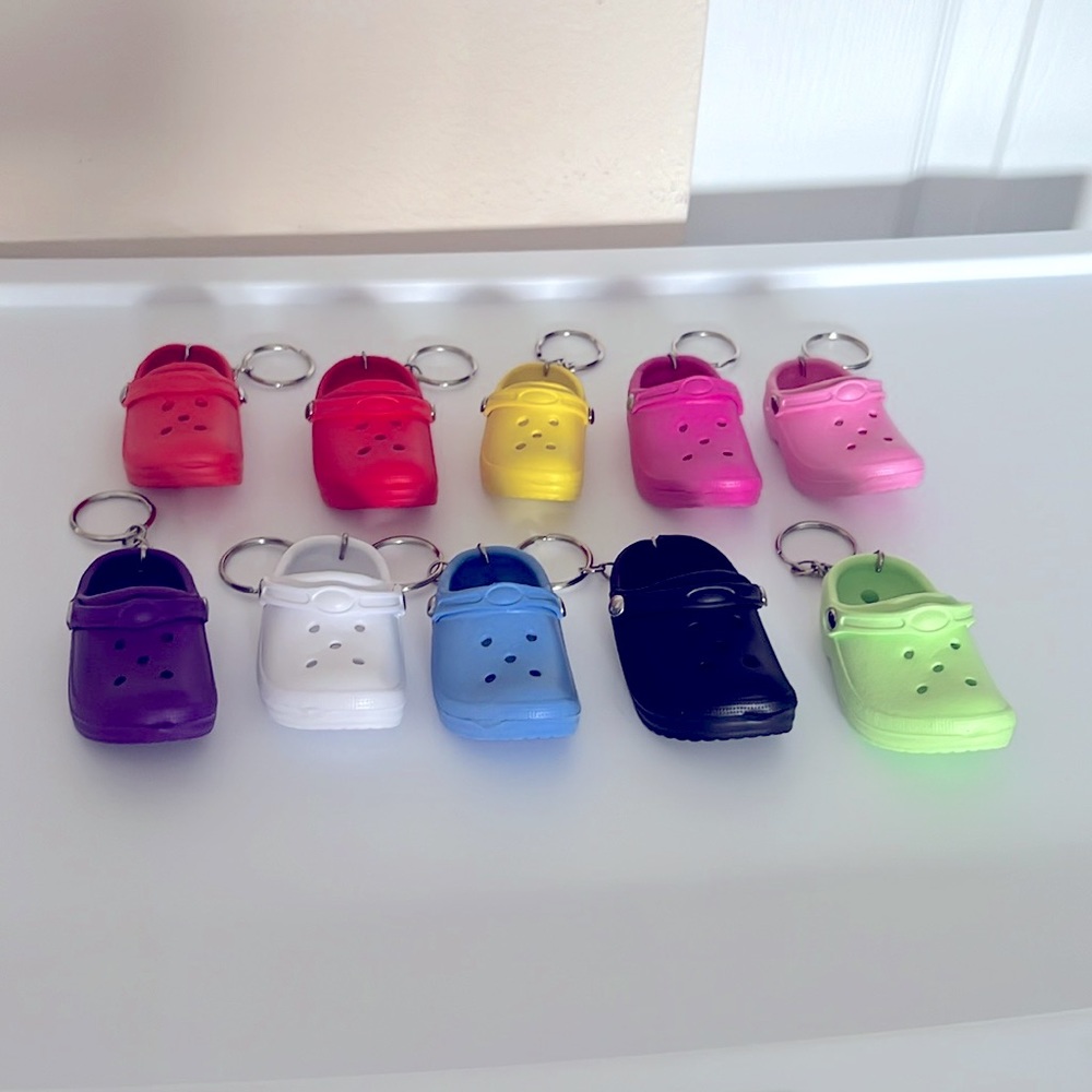 2 Croc Keychains-NEW - Picture 2 of 5